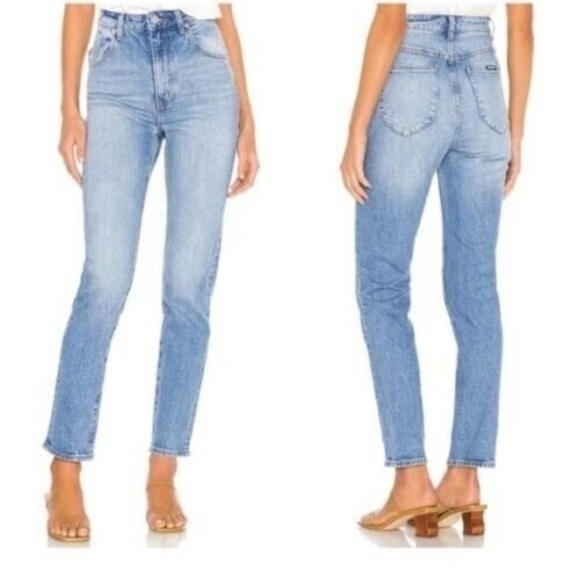 Womens New ROLLA’S Duster High Rise Slim MediumWash Vintage Denim Jeans